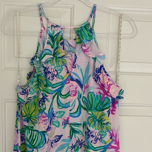 Lilly Pulitzer Billie flounce ruffle halter shift sundress in Medium - Picture 5 of 5